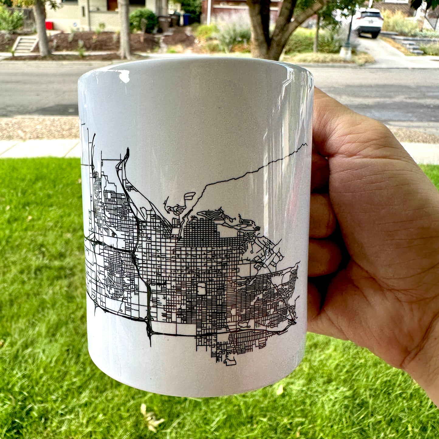 Salt Lake City Minimalist Coffee Mug