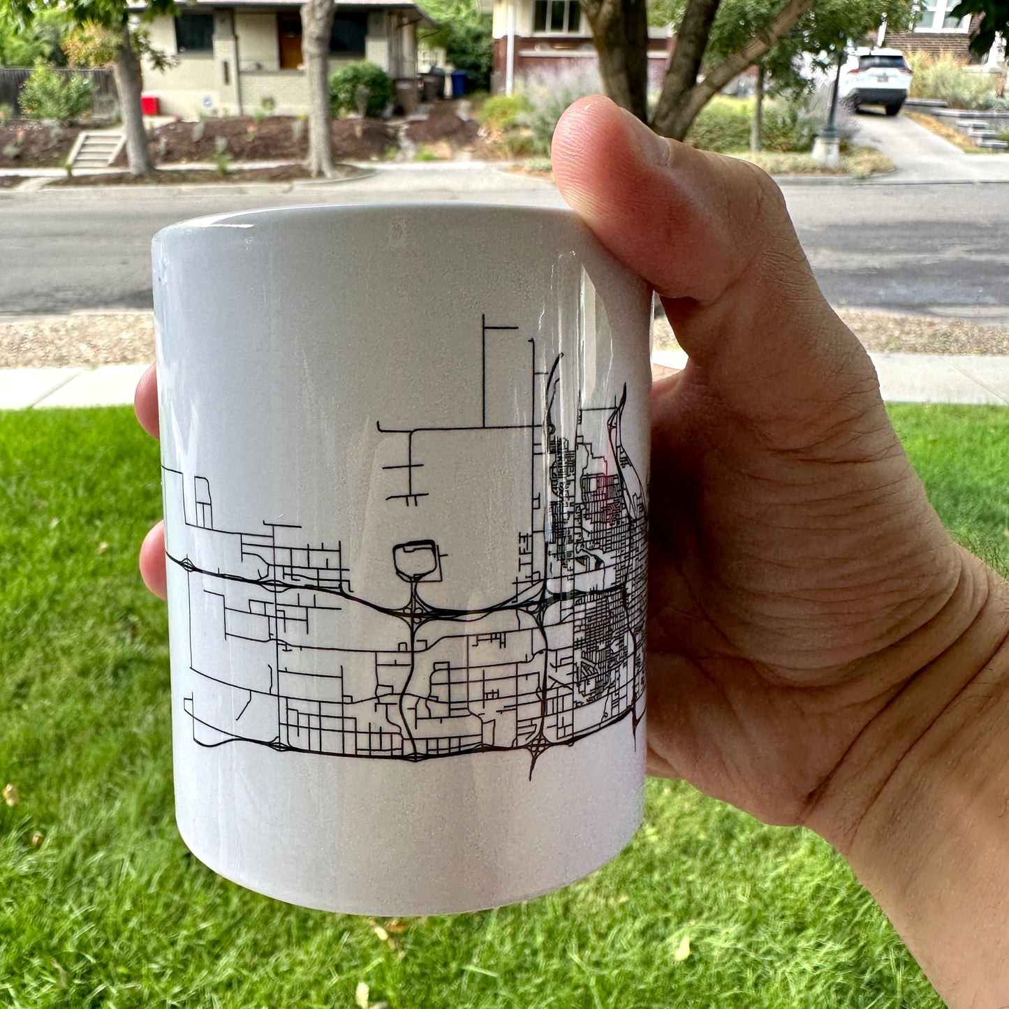 Salt Lake City Minimalist Coffee Mug