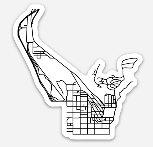 Capitol Hill + Marmalade + Swede Town Sticker (2-Pack)