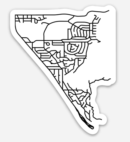 East Bench Sticker (2-Pack)